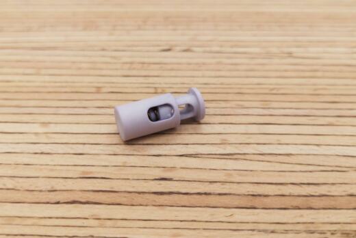 2 Recycling Kordelstopper (Social Plastic) für 3 mm Kordeln