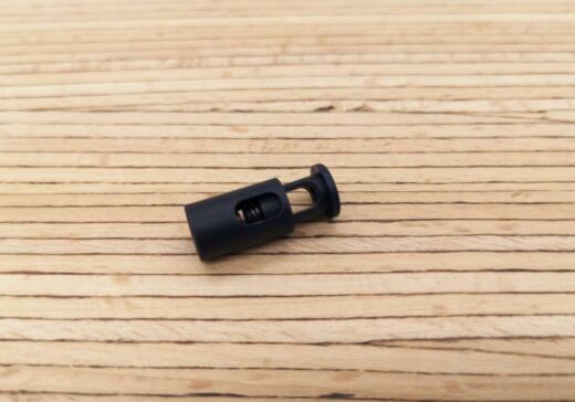 2 Recycling Kordelstopper (Social Plastic) für 3 mm Kordeln