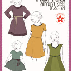 Papierschnittmuster bienvenido colorido - Allround Kleid "Nurita" (für Kinder & Jugendliche)