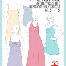 Papierschnittmuster bienvenido colorido - Sommerkleid "Elena" (für Damen)