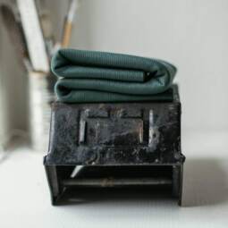 Bio Rippbündchen - Mind The MAKER - deep green