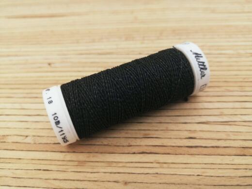 Mettler (Amann) 10 Meter Elasticfaden schwarz