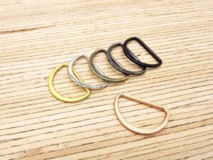 1 Metall-D-Ring 25mm