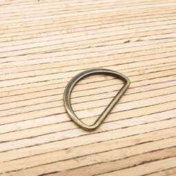 1 Metall-D-Ring 25mm - verschiedene Farben – Bild 2