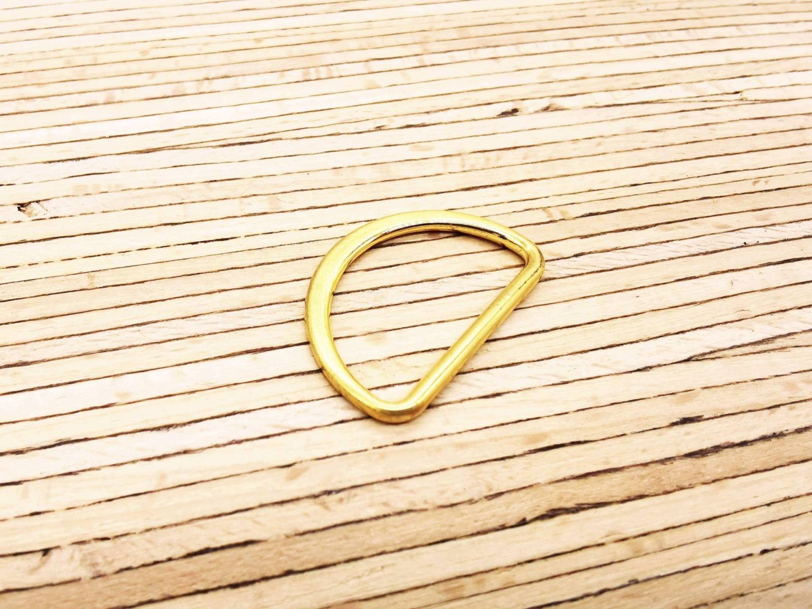 1 Metall-D-Ring 25mm - verschiedene Farben – Bild 3