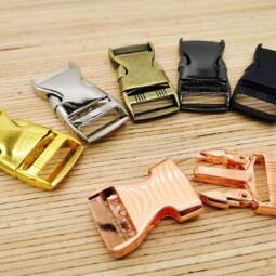 Steckschnalle Metall 25mm - verschiedene Farben