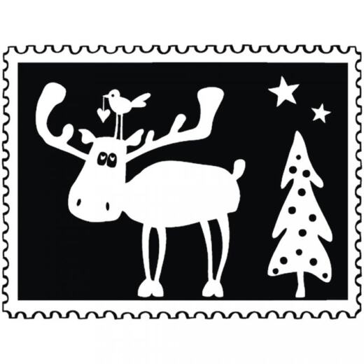 Rayher Stempel Weihnachtspost - Elch