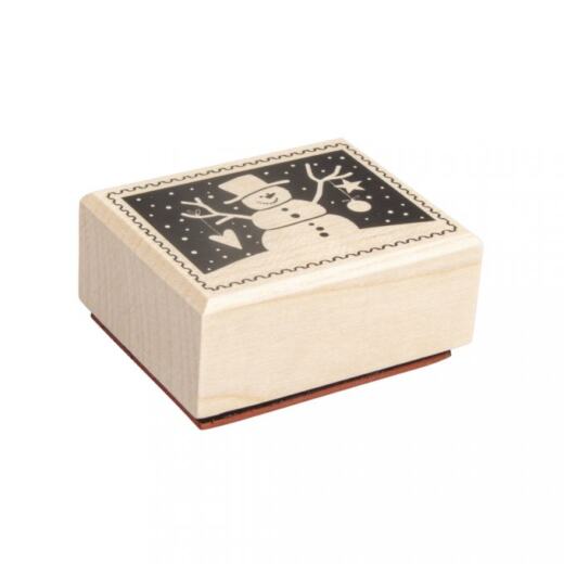 Rayher Stempel Weihnachtspost - Schneemann