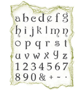 Viva Decor - Clear Stamp - Alphabet klein