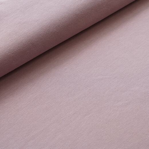 Biojersey uni - Stoffonkel - woodrose