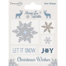 Rayher - Clear Stamp (Silikonstempel) - Magic & Sparkle Snowflake