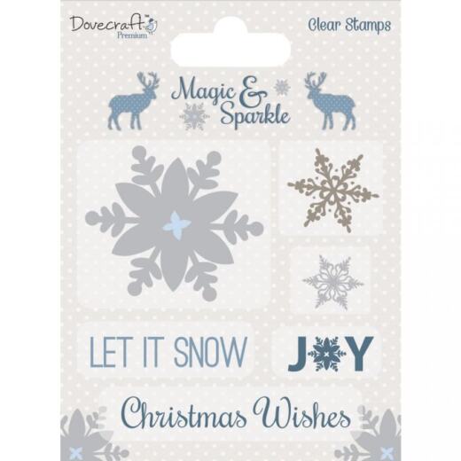 Rayher - Clear Stamp (Silikonstempel) - Magic & Sparkle Snowflake