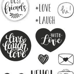 Knorr Prandell Clear Stamp - Happy – Bild 2