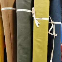 Flax/Cotton Dry Oilskin - Merchant & Mills - Olivine – Bild 2