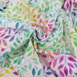 Biojersey (100% Baumwolle) - Tigerlilly EP - Rainbow Leaves – Bild 2