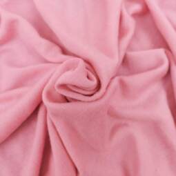 Bio Wolljersey (Interlock, sehr kuschelig) uni - rosa