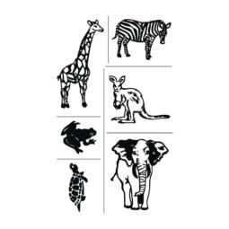 Rayher - Clear Stamp (Silikonstempel) - Tiere
