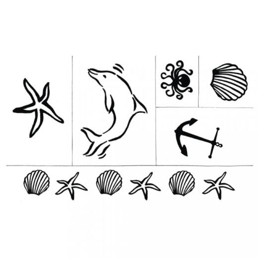 Rayher - Clear Stamp (Silikonstempel) - Maritim