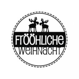 Rayher Stempel - Frööhliche Weihnachten 3cm