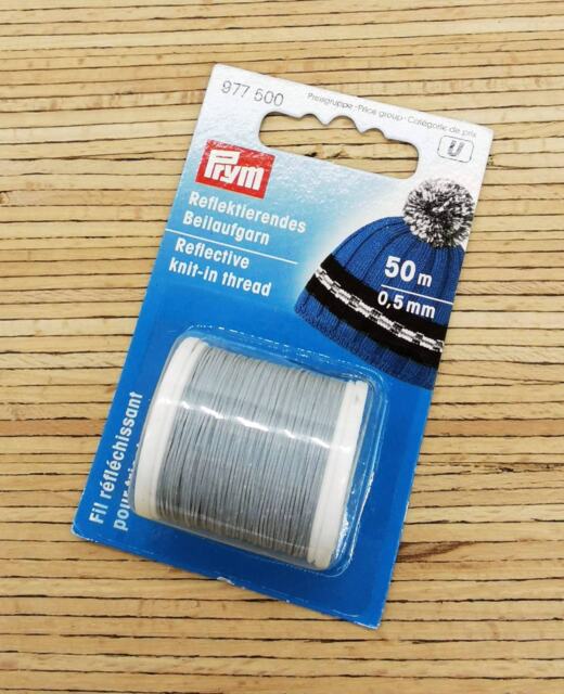 50 Meter Prym Reflektierendes Beilaufgarn 0,5mm (977 500)