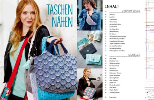 Taschen nähen - Die tollsten Modelle für Einsteiger