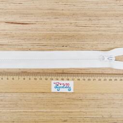 Jacken Reißverschluss teilbar hellrot – 25cm – Bild 2