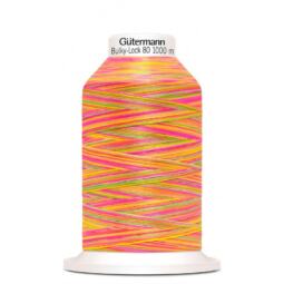 1.000m Gütermann Bulky-Lock 80 Multicolor Bauschgarn – Bild 10