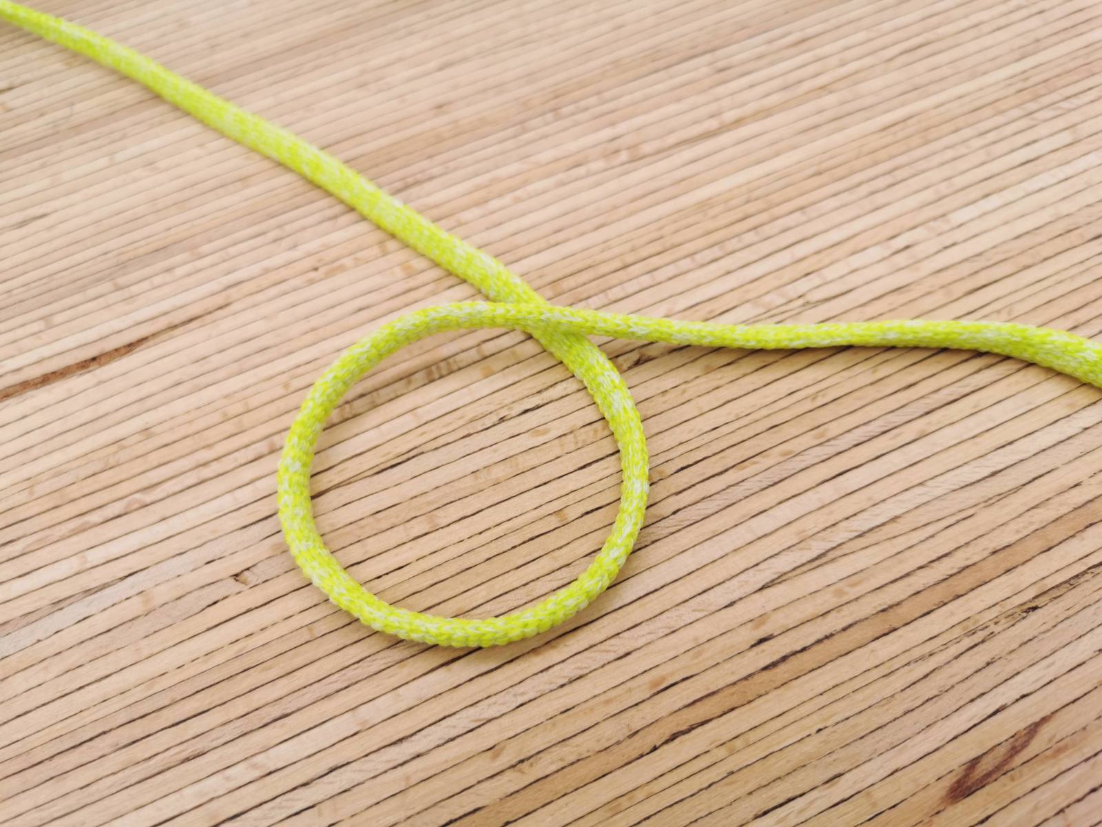 Gummiband_rund gestrickt_lime