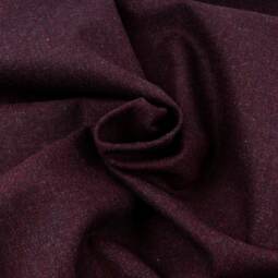 Bio Fischgrat Mantelloden aus 100% Wolle - navy/bordeaux – Bild 1