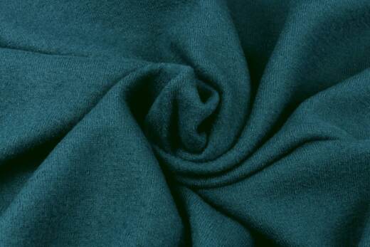 Bio Feinstrickwalk (Merino) - petrolgrün