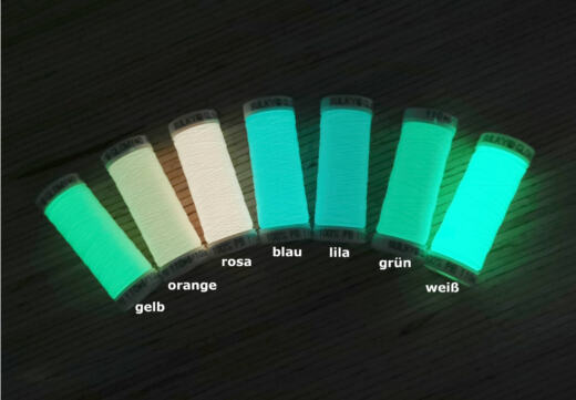 100m Gunold SULKY® Glowy (nachtleuchtendes Näh- & Stickgarn)