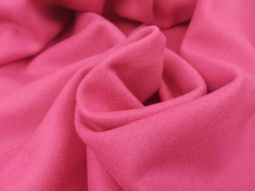 Bio Tuchloden aus 100% Wolle - himbeerpink