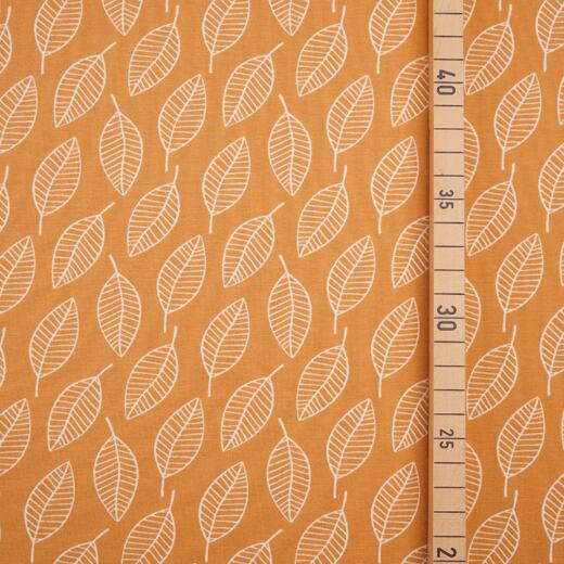 Biojersey - Stoffonkel - Single Leave herbstgold