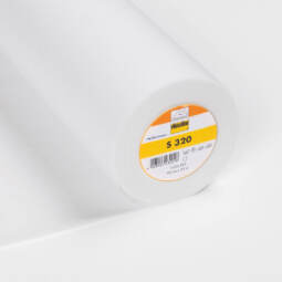0,5 Meter Vlieseline® S320 (leichte Einlage) - weiß