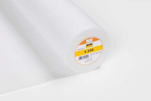 0,5 Meter Vlieseline® S320 (leichte Einlage) - weiß