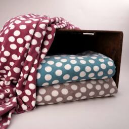 Bio Samtnicky - Stoffonkel - Mellow Dots everglade – Bild 4