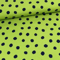 Bio Sommersweat - Dots lime