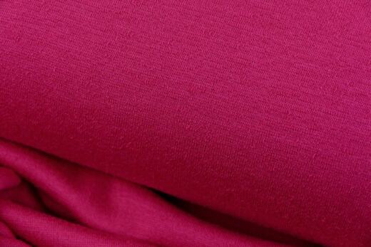 B-Ware: Bio Merino Wollfrottee - himbeerpink