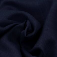Bio Wollmusselin (100% Schurwolle) - dark navy