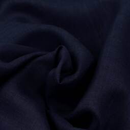 Bio Wollmusselin (100% Schurwolle) - dark navy