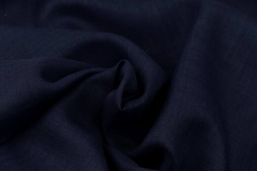 Bio Wollmusselin - dark navy