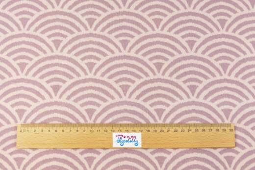 Bio Kuscheljacquard - Stoffonkel - Rainbow - macadamia