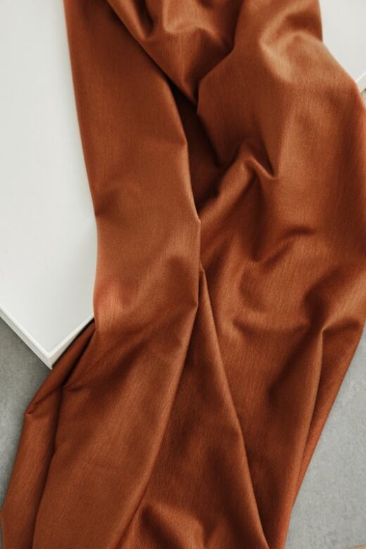 70cm Reststück: Basic Stretch Jersey - MeetMILK - pecan