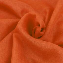Bio Wollmusselin (100% Schurwolle) - orange