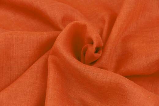 Bio Wollmusselin (100% Schurwolle) - orange