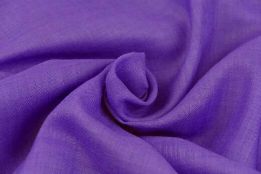 Bio Wollmusselin (100% Schurwolle) - purple