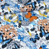 Badeanzug_Butterfly blue-orange