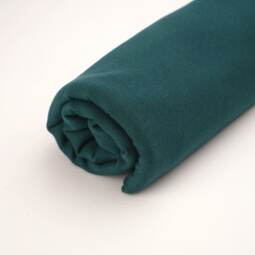 Biobündchen uni (Überbreite) – Stoffonkel – smaragd