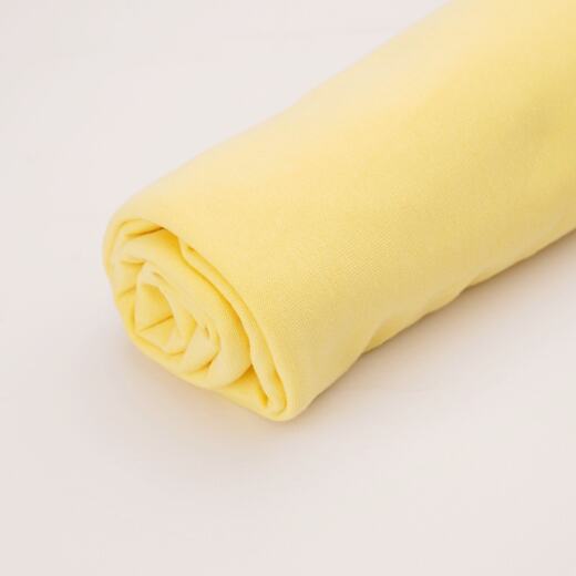 Biobündchen (Überbreite) – Stoffonkel – zartgelb