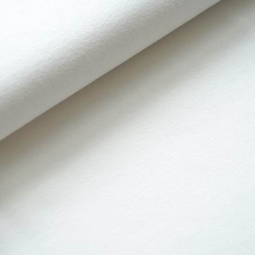 Biojersey uni - Stoffonkel - offwhite